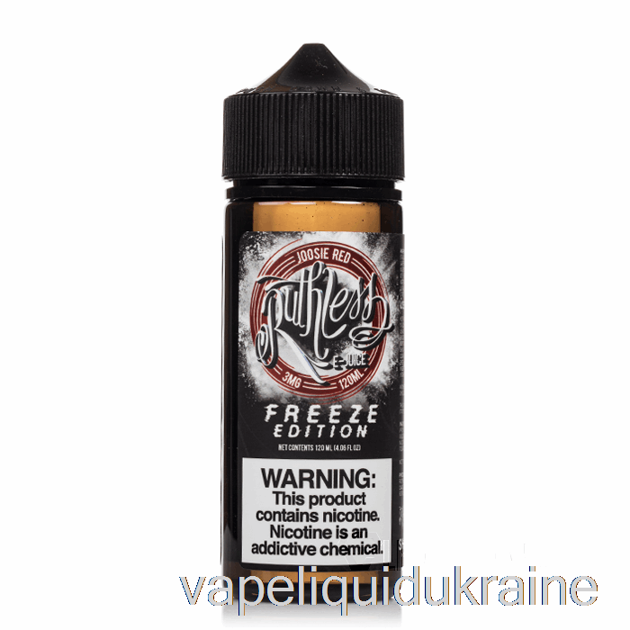 Vape Ukraine Joosie Red - Freeze Edition - Ruthless Vapor - 120mL 0mg